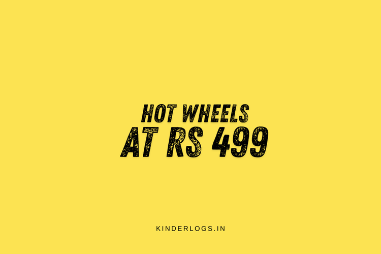Hot Wheels @ Rs 499 - Kinder Logs