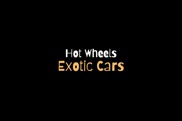 Hot Wheels Exotic Cars - Kinder Logs