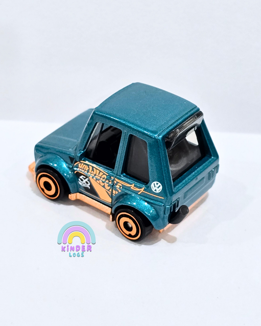 56th Anniversary Hot Wheels Tooned Volkswagen Golf MK1 (Uncarded - New)