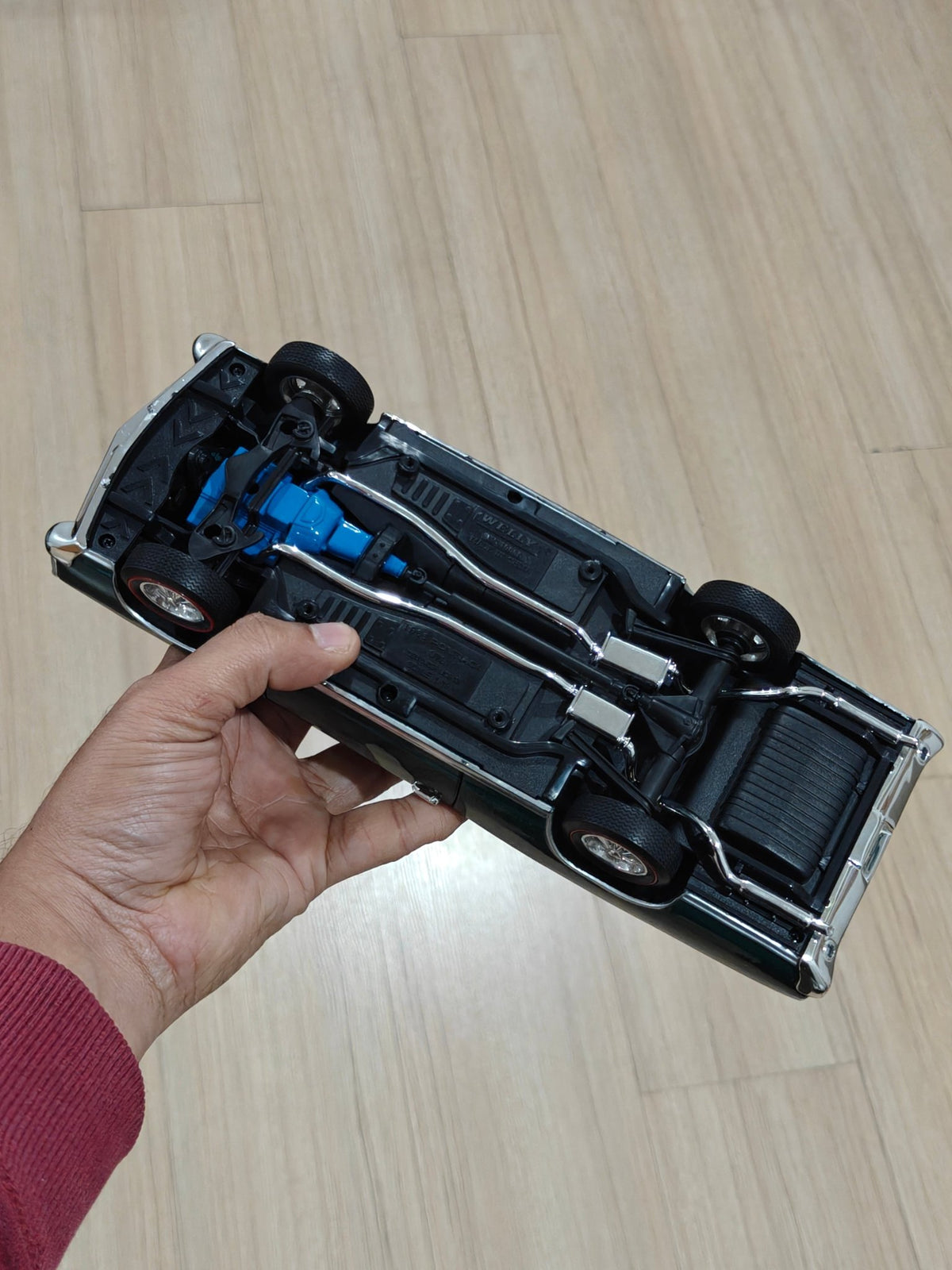 1:18 Welly 1966 Pontiac GTO (Pre - Owned) - Kinder Logs