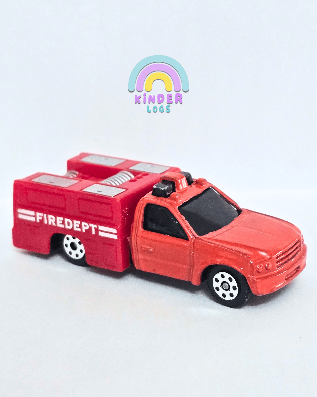 1:64 Maisto Utility Truck Fire Department - Rare (Pre - Owned Car) - Kinder Logs