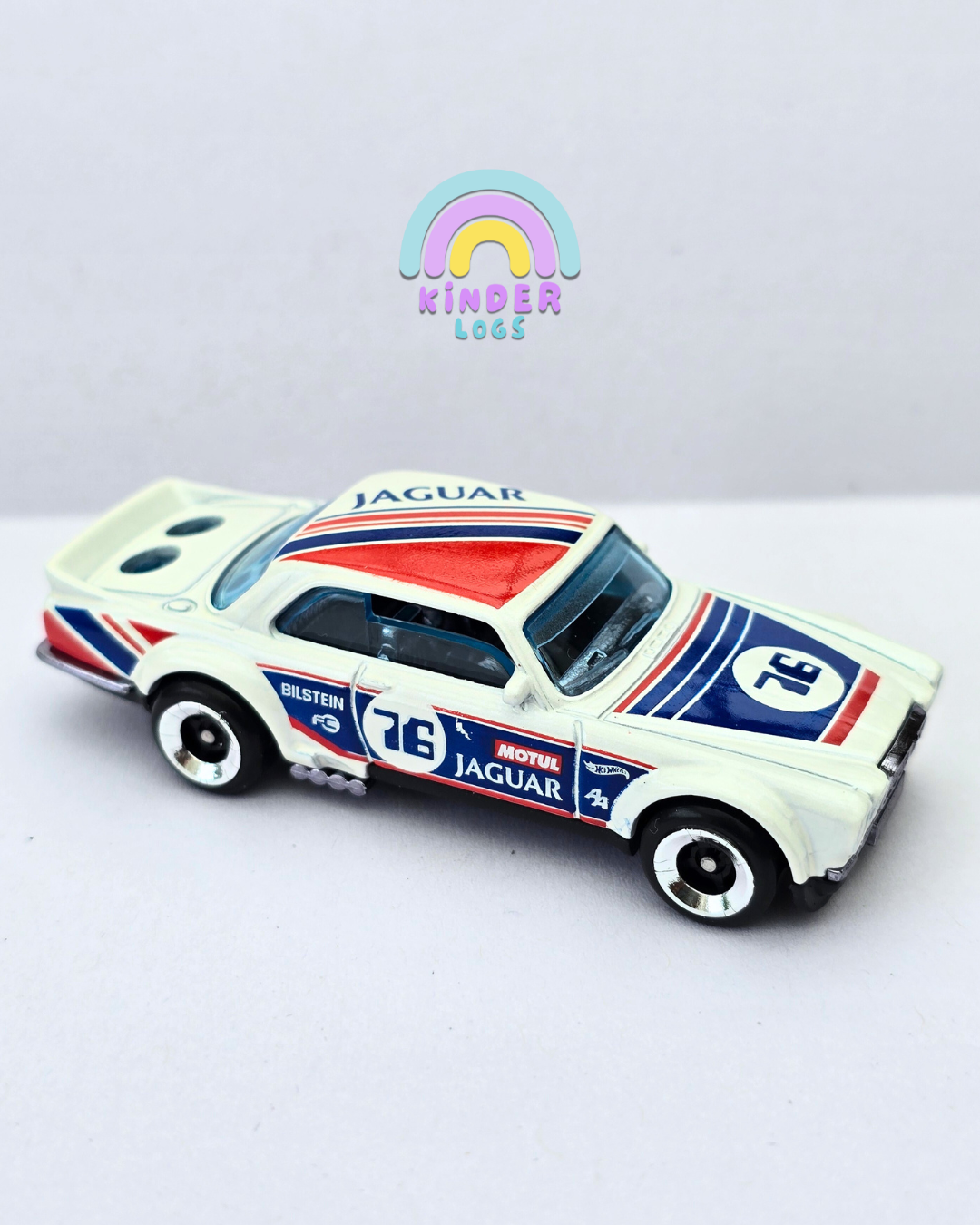 Hot Wheels Jaguar XJC V12 Coupe - White (Uncarded - New)