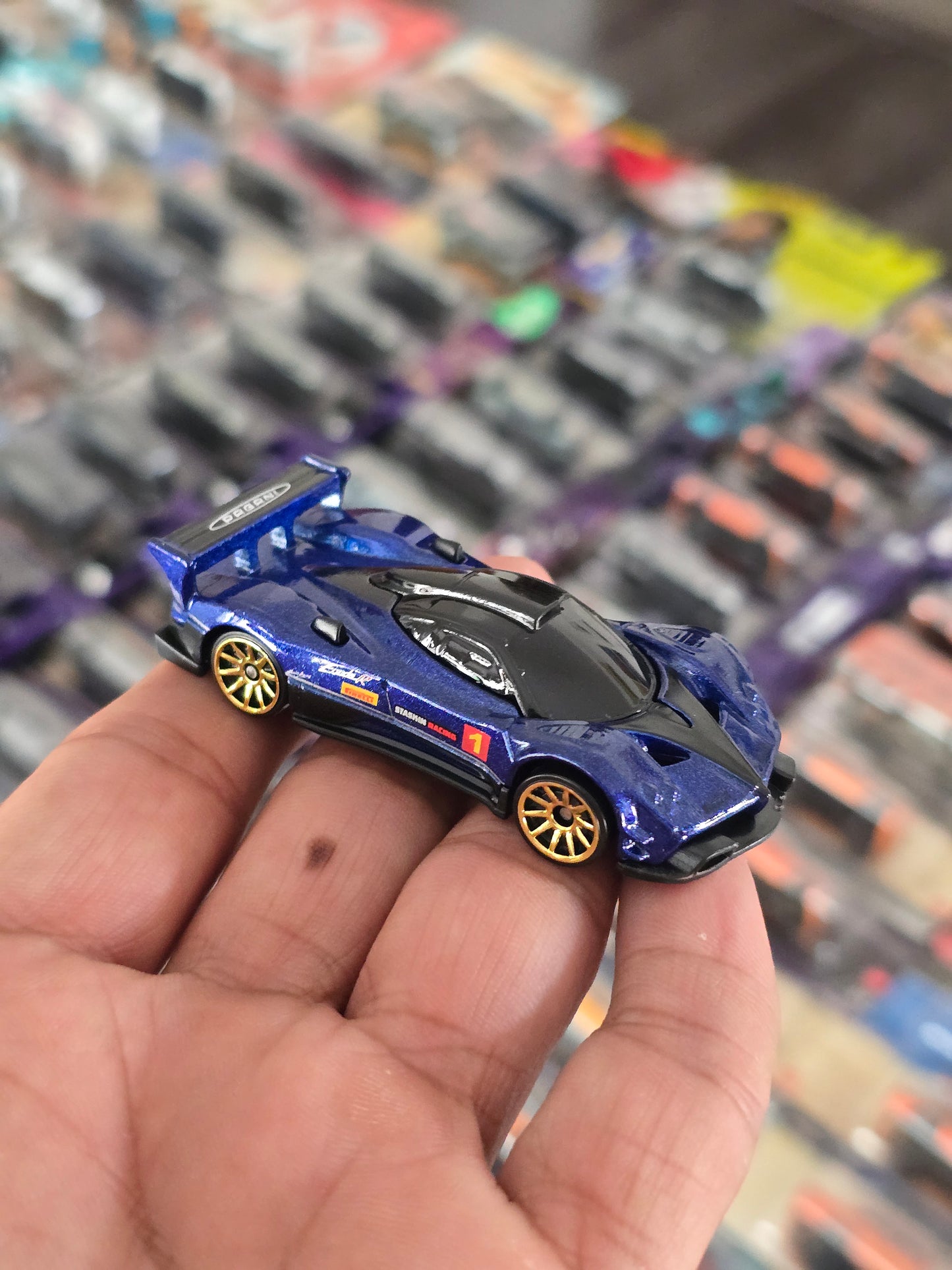 Hot Wheels Pagani Zonda R - Blue (Uncarded)