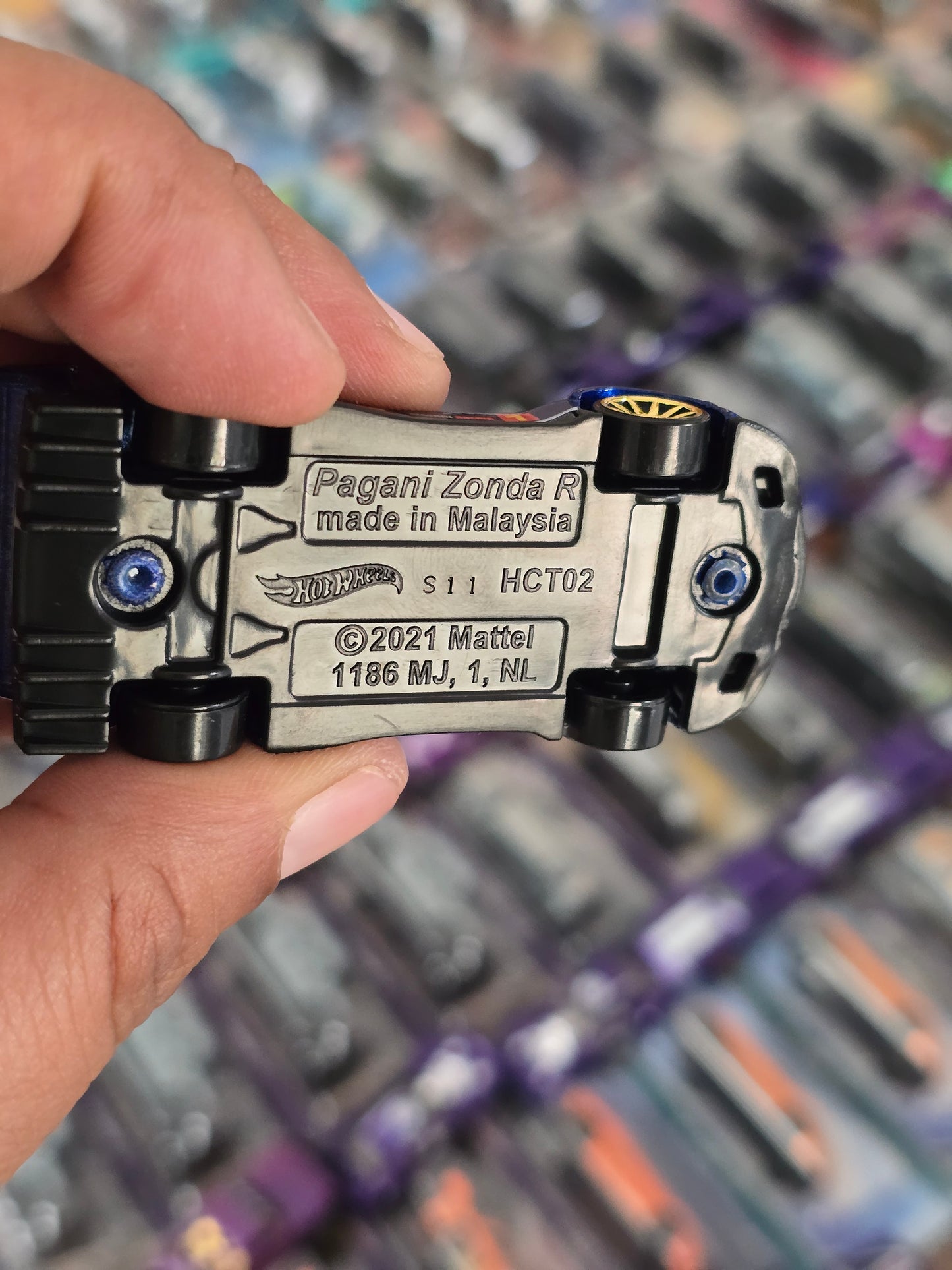 Hot Wheels Pagani Zonda R - Blue (Uncarded)