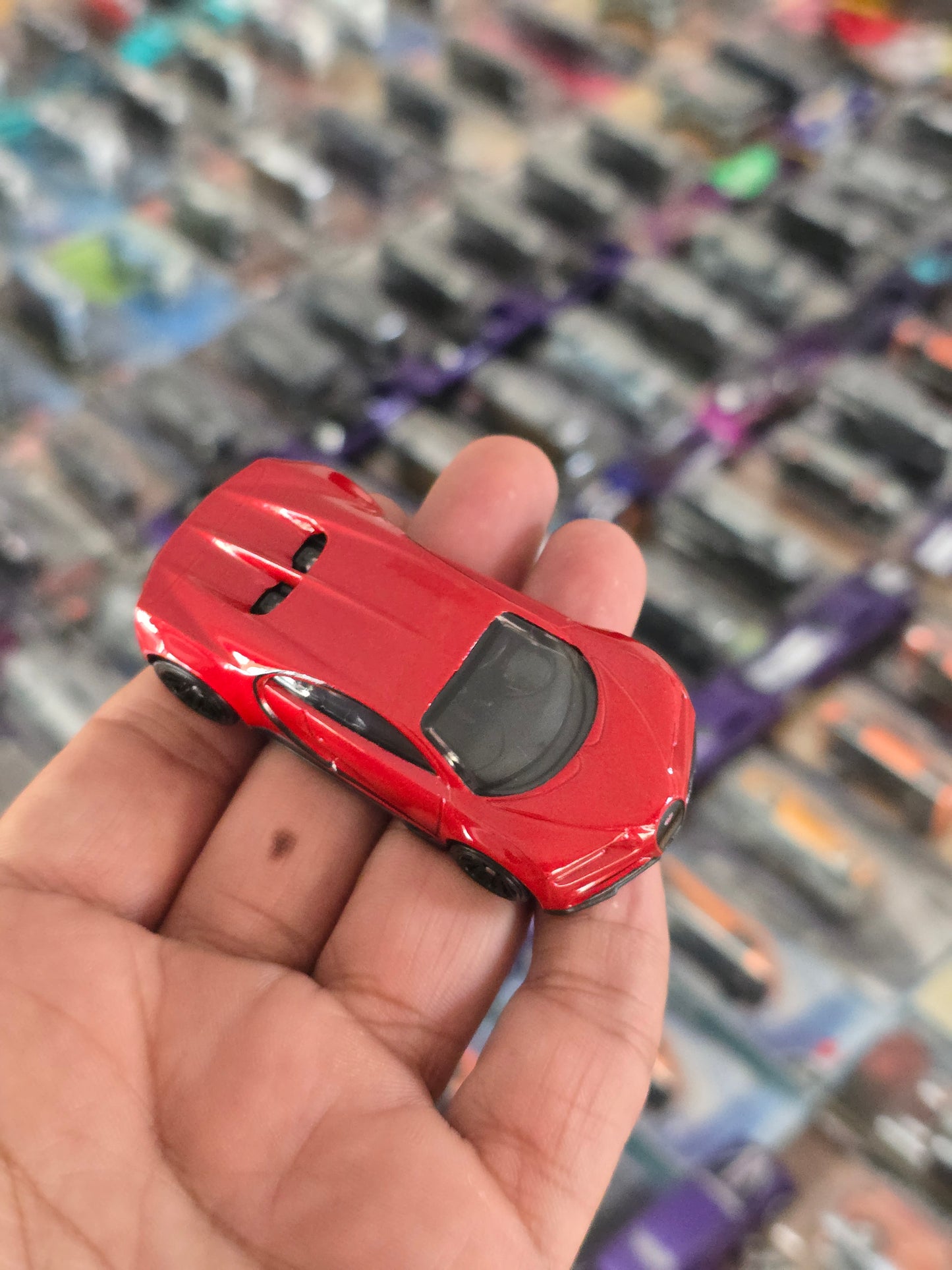 Hot Wheels 2016 Bugatti Chiron - Red (Uncarded)