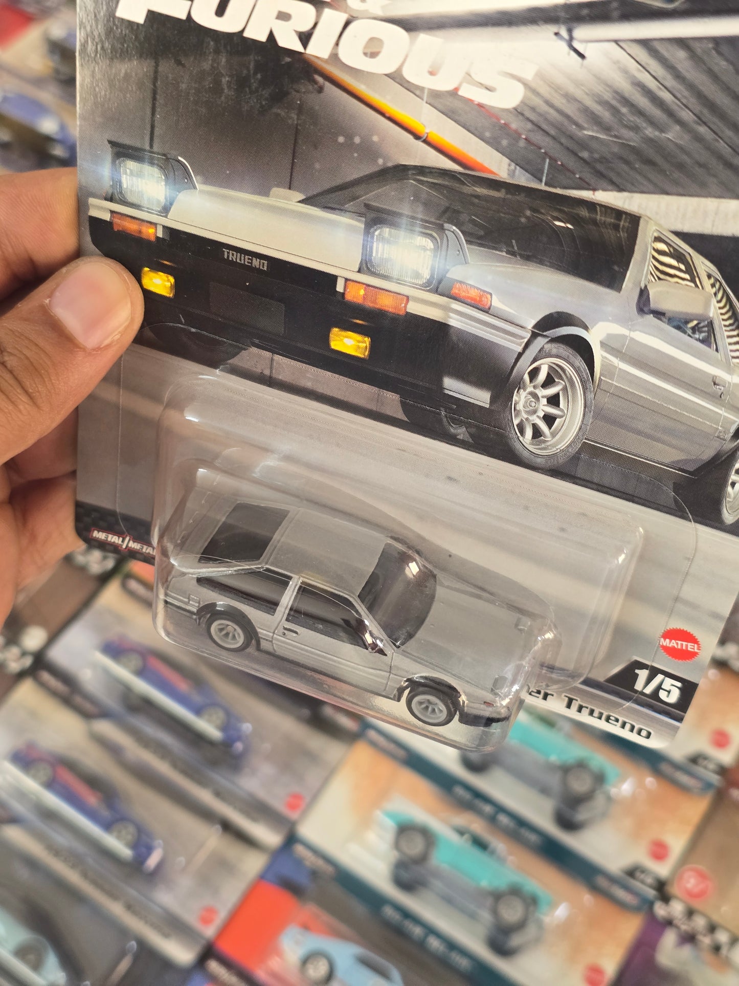Premium Hot Wheels Toyota AE86 Sprinter Trueno - Fast And Furious