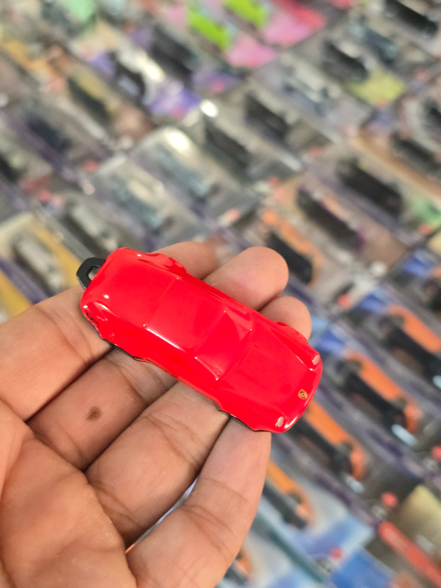 Hot Wheels Porsche 911 Carrera Key Chain - Red (Uncarded)