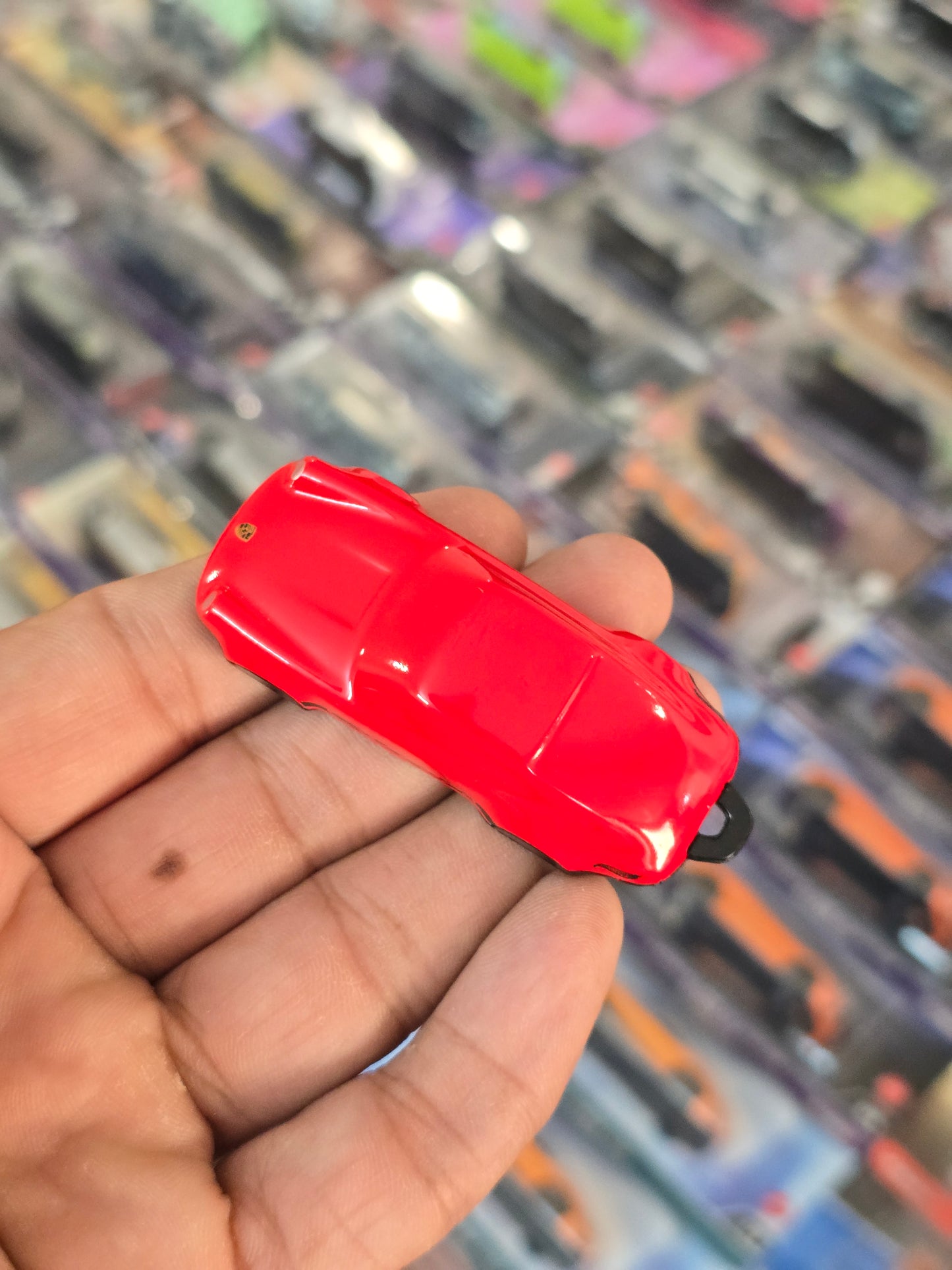 Hot Wheels Porsche 911 Carrera Key Chain - Red (Uncarded)