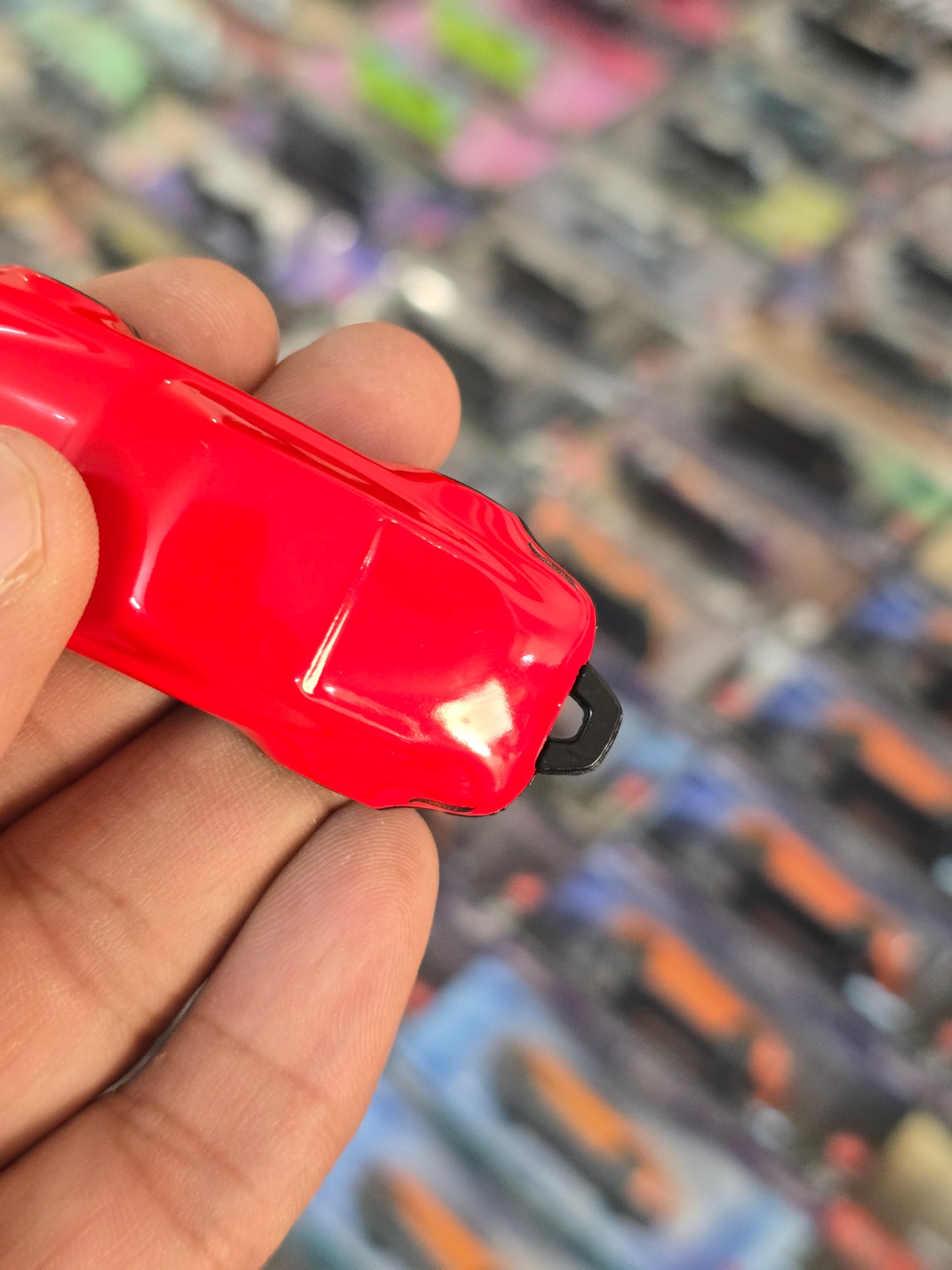 Hot Wheels Porsche 911 Carrera Key Chain - Red (Uncarded)