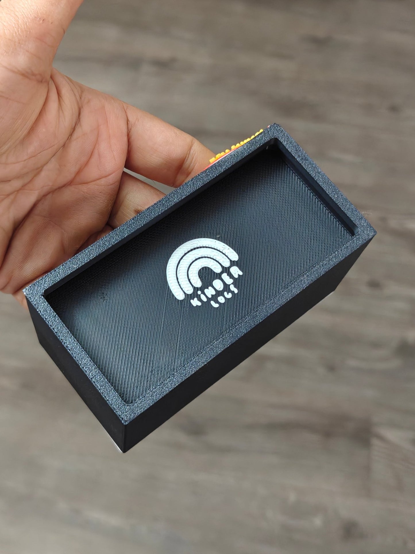 3D - Printed Car Garage For 1:64 Diecast Car (Black) - Kinder Logs