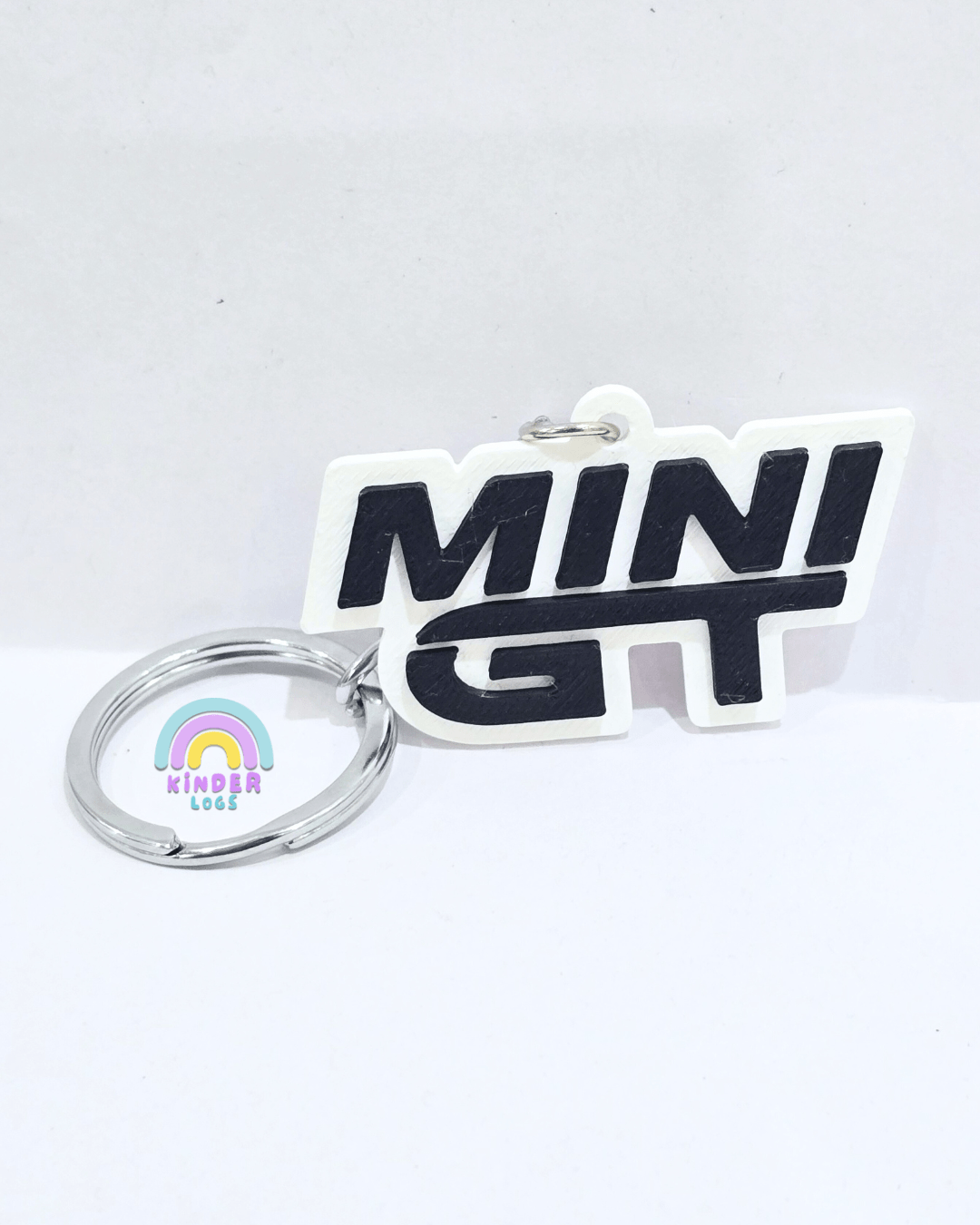 3D - Printed Mini GT Logo Key Chain - Kinder Logs