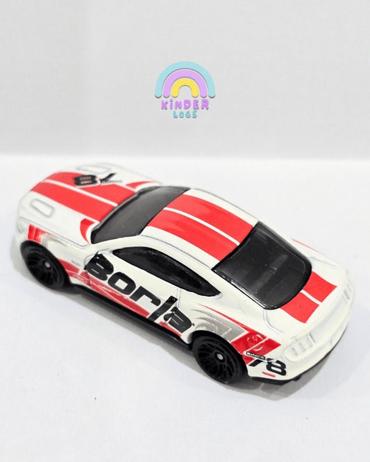 50th Anniversary Hot Wheels 2015 Ford Mustang GT Borla (Uncarded) - Kinder Logs