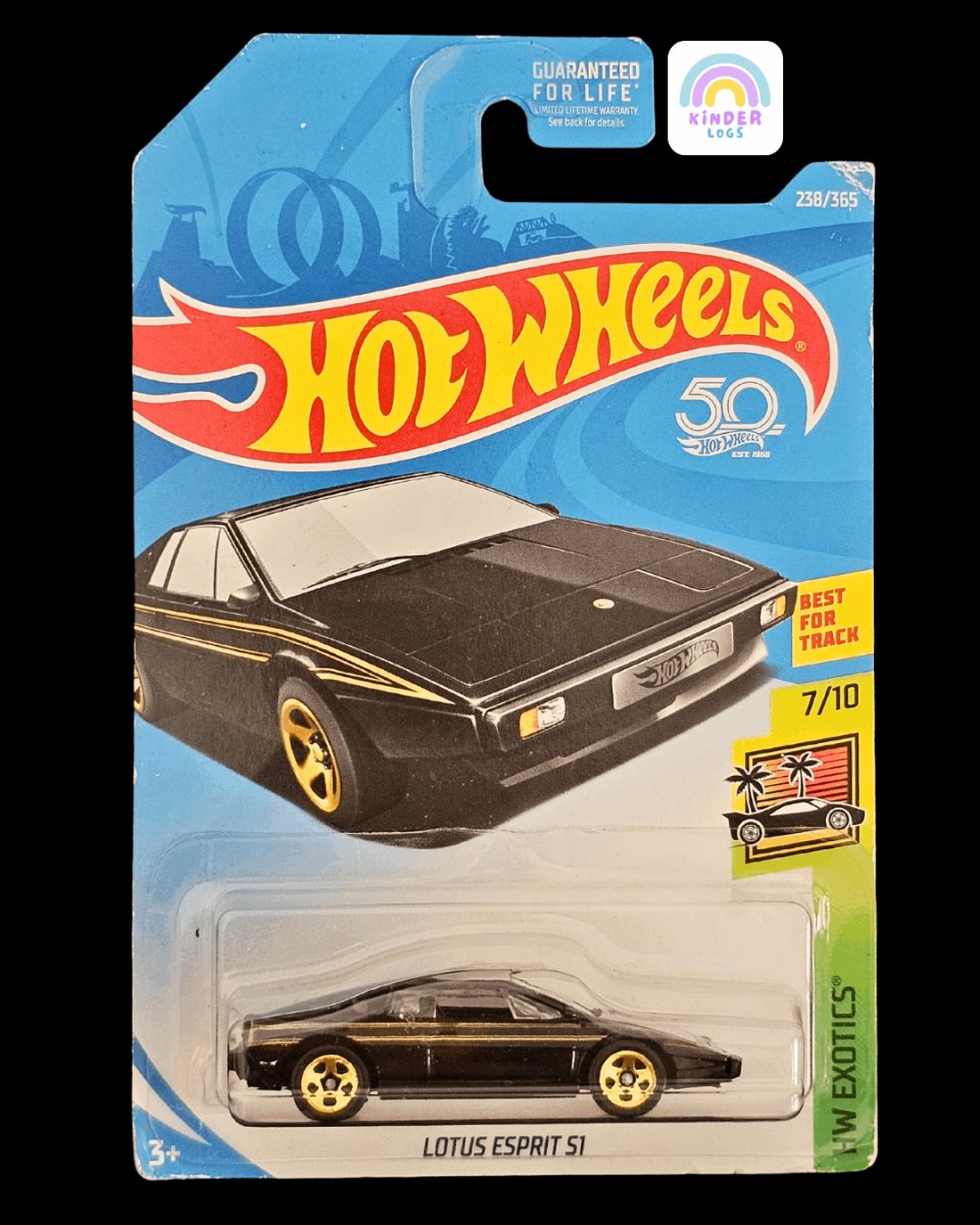 50th Anniversary Hot Wheels Lotus Esprit S1 - Kinder Logs
