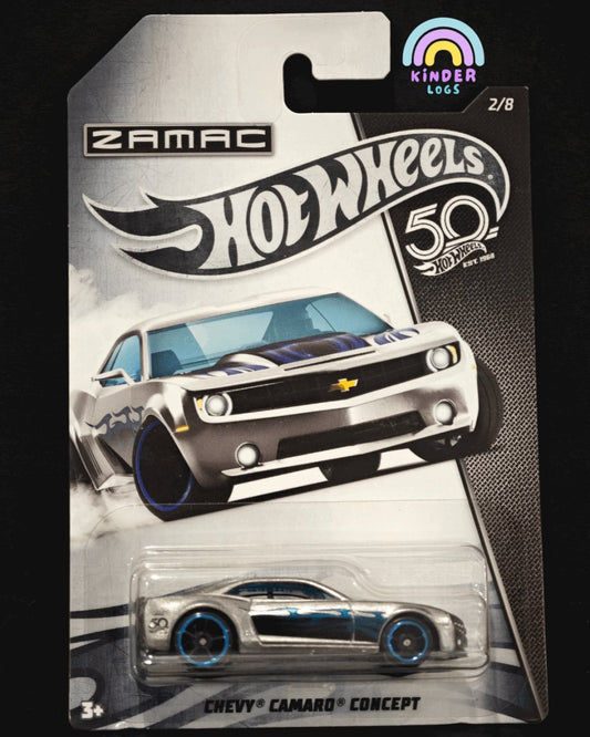 50th Anniversary Hot Wheels Zamac Chevrolet Camaro Concept - Kinder Logs