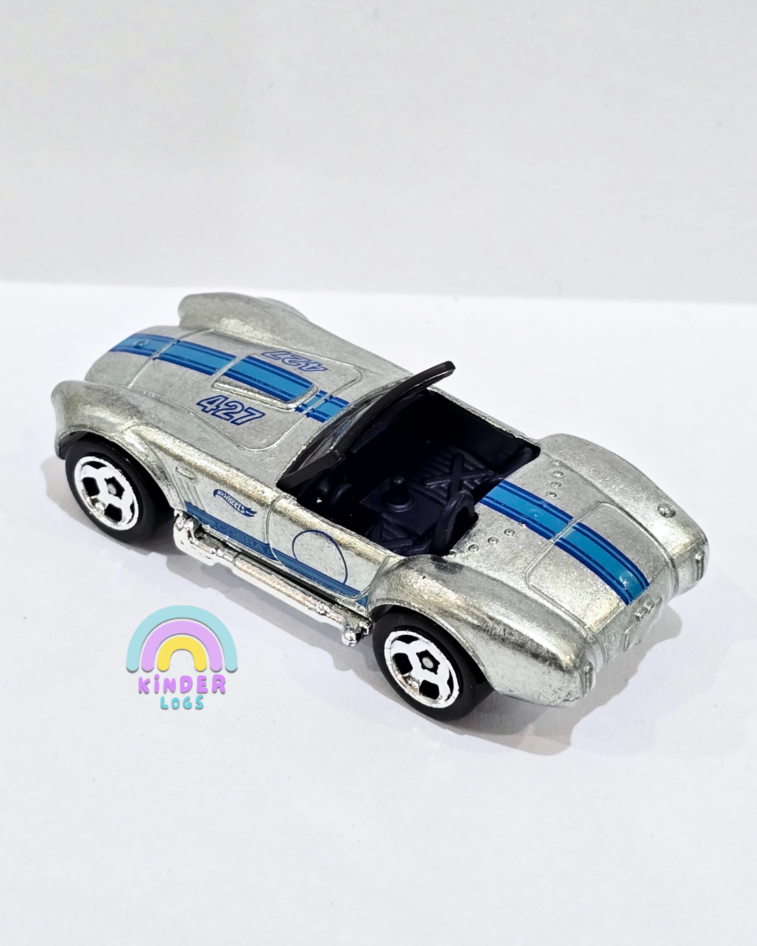 Hot Wheels Shelby Cobra 427 S/C - Chrome Silver (Uncarded - New)