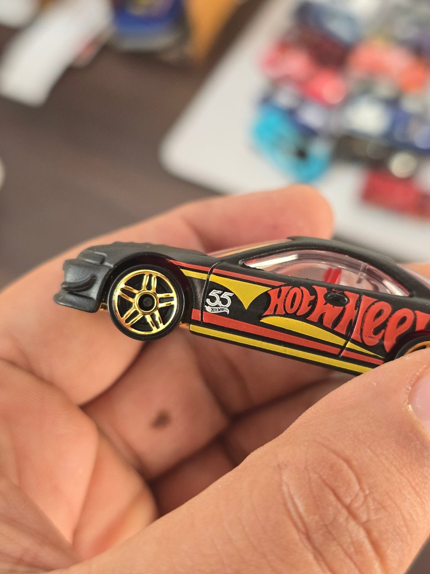 55th Anniversary Hot Wheels Custom 2001 Acura Integra GSR (Uncarded) - Kinder Logs