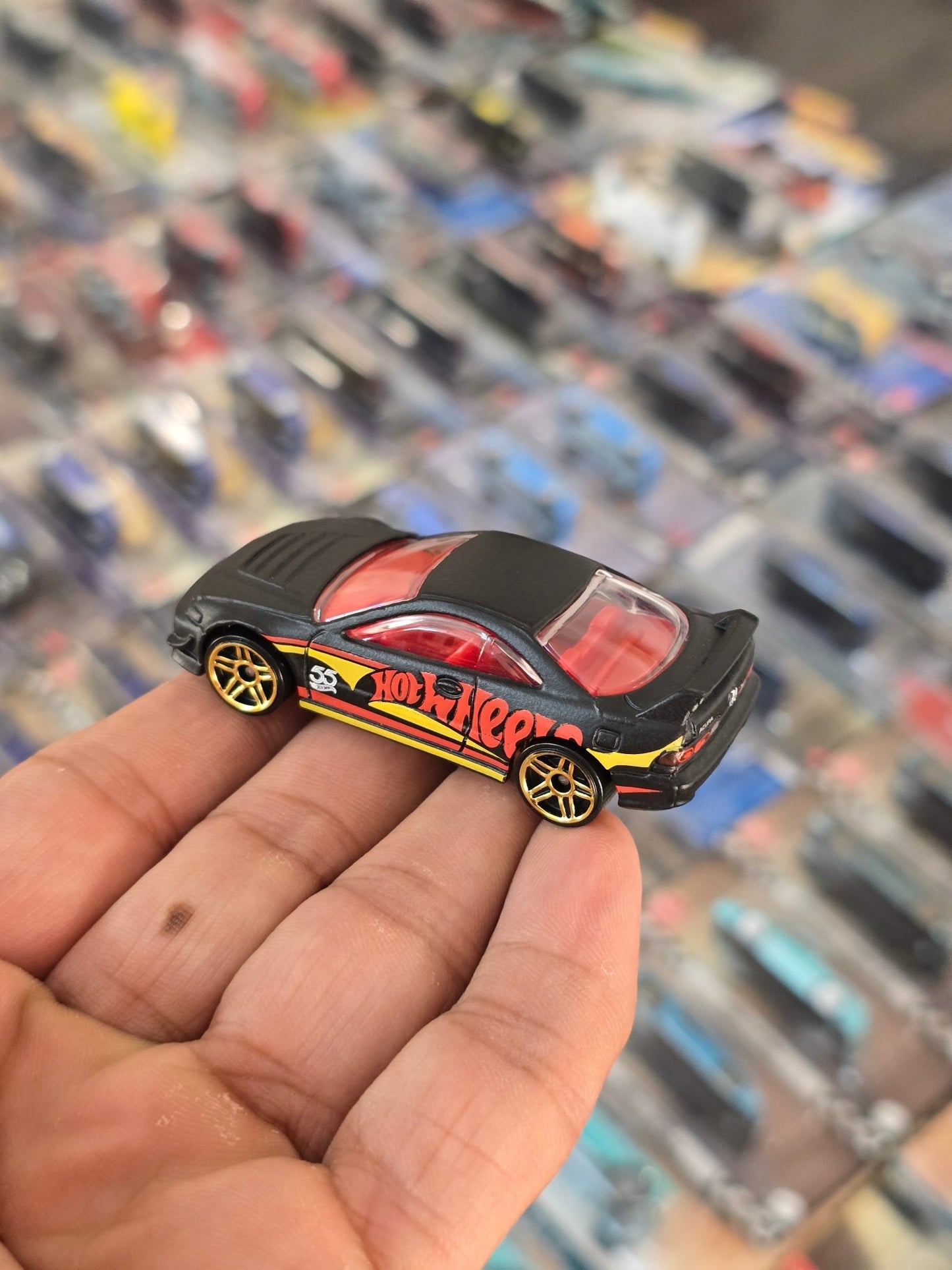 55th Anniversary Hot Wheels Custom 2001 Acura Integra GSR (Uncarded) - Kinder Logs