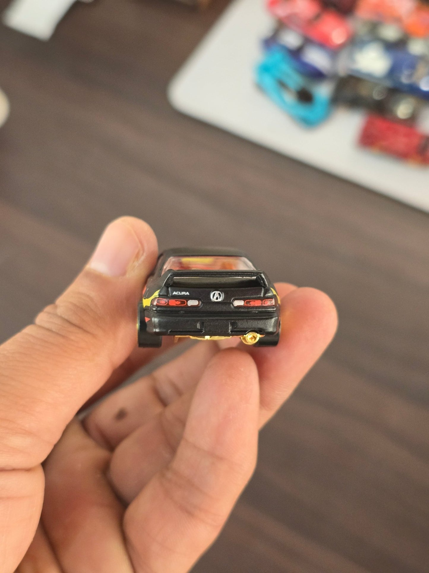 55th Anniversary Hot Wheels Custom 2001 Acura Integra GSR (Uncarded) - Kinder Logs