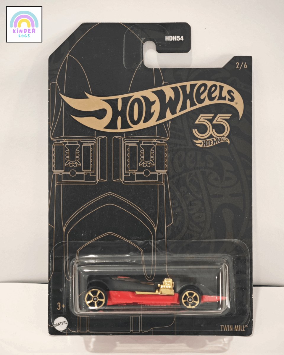 55th Anniversary Hot Wheels Twin Mill - Kinder Logs