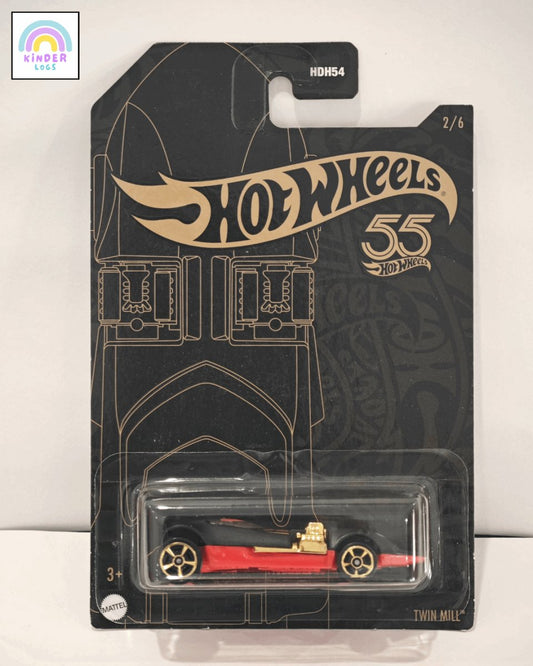 55th Anniversary Hot Wheels Twin Mill - Kinder Logs
