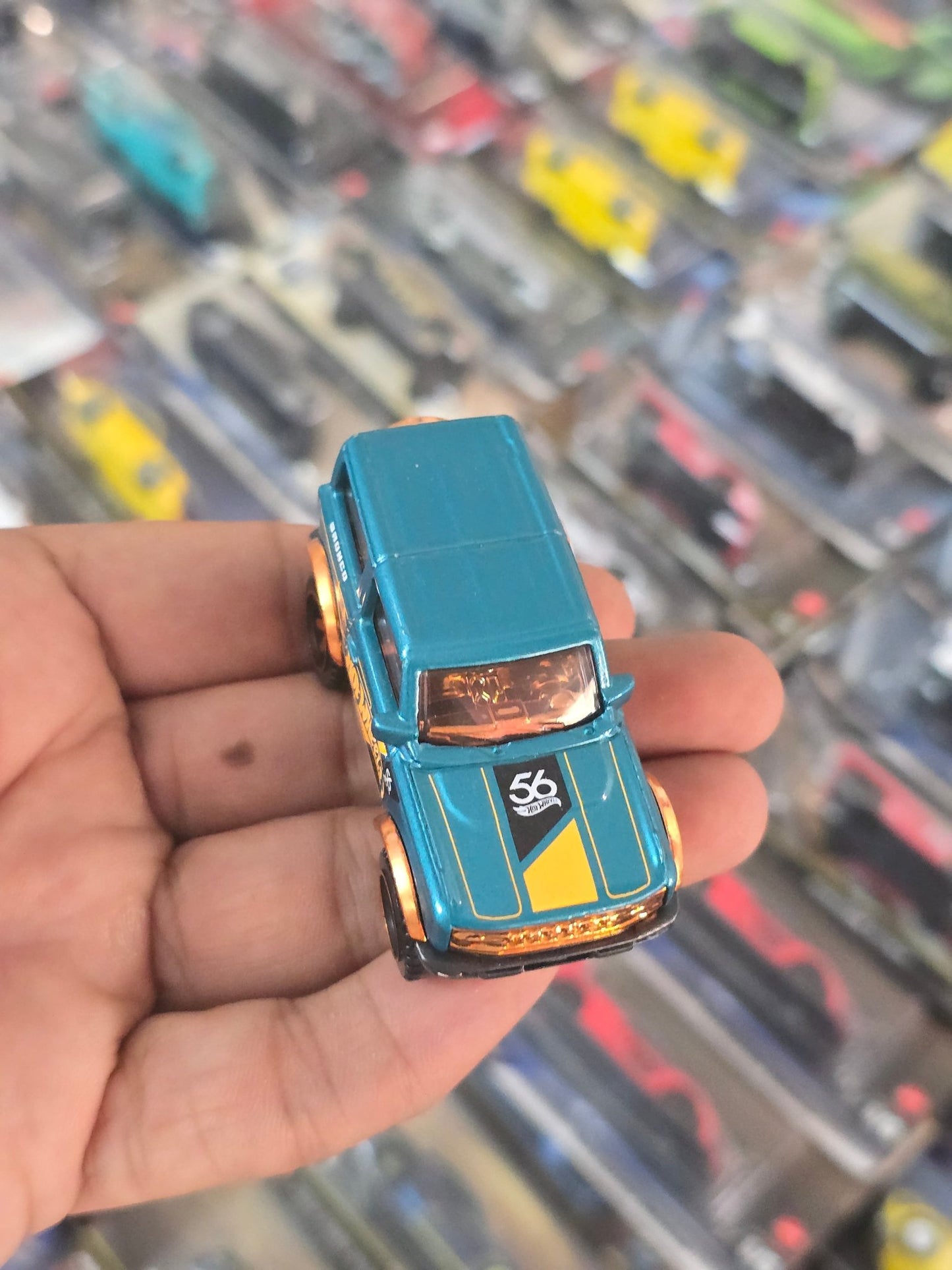 56th Anniversary Hot Wheels 2021 Ford Bronco (Uncarded) - Kinder Logs