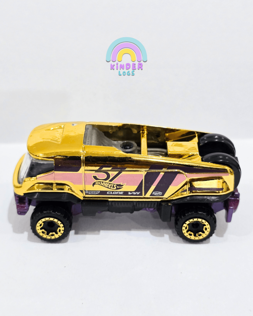 57th Anniversary Hot Wheels Baja Bison T5 - Minor Paint Issue (Uncarded) - Kinder Logs