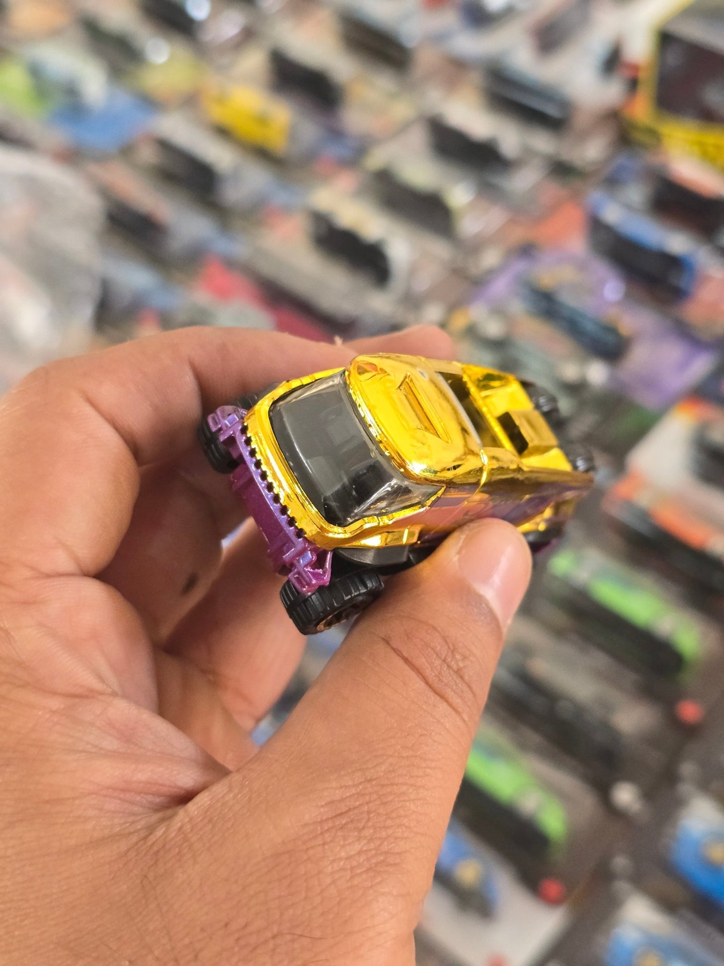 57th Anniversary Hot Wheels Baja Bison T5 - Minor Paint Issue (Uncarded) - Kinder Logs