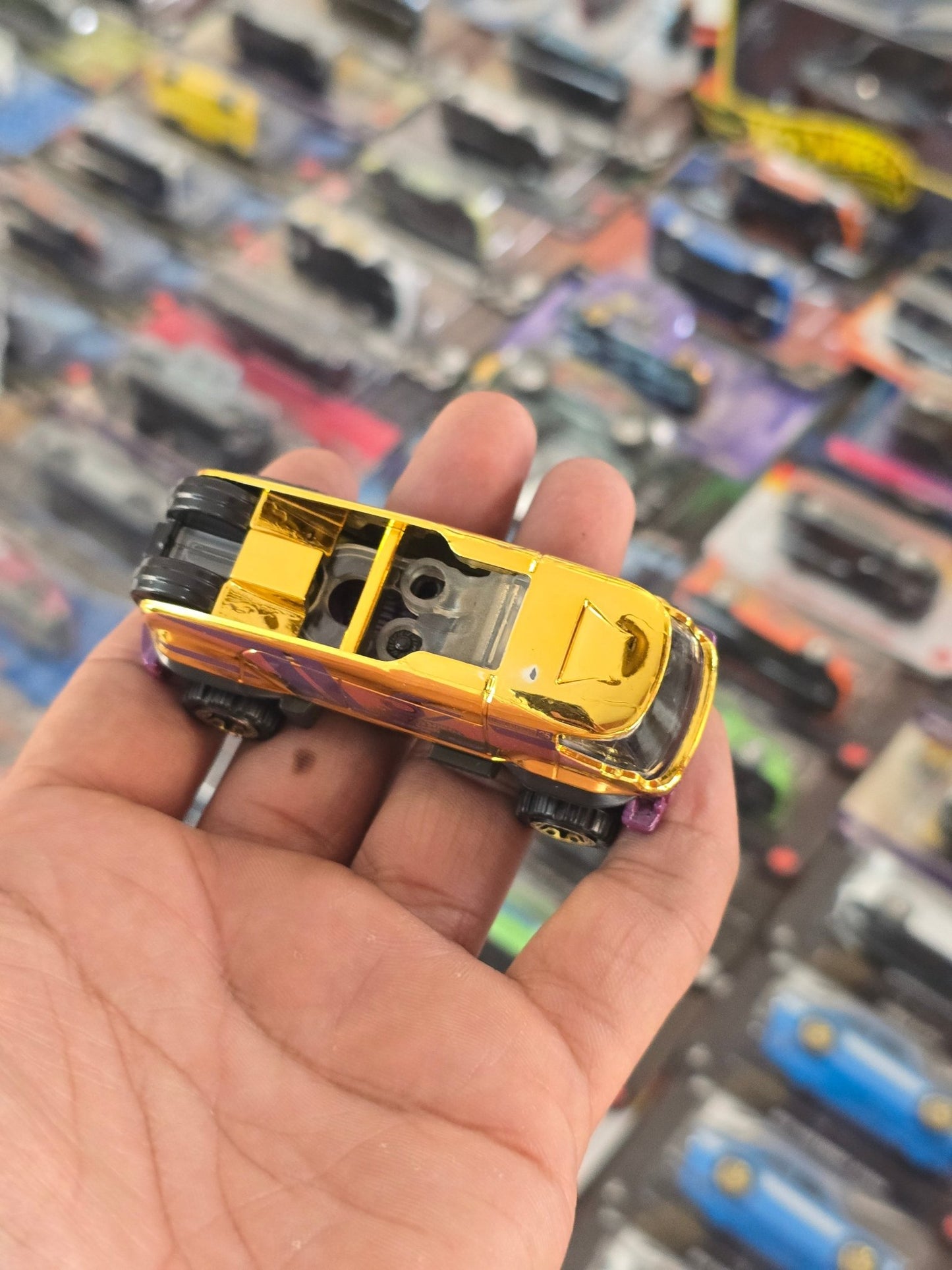 57th Anniversary Hot Wheels Baja Bison T5 - Minor Paint Issue (Uncarded) - Kinder Logs
