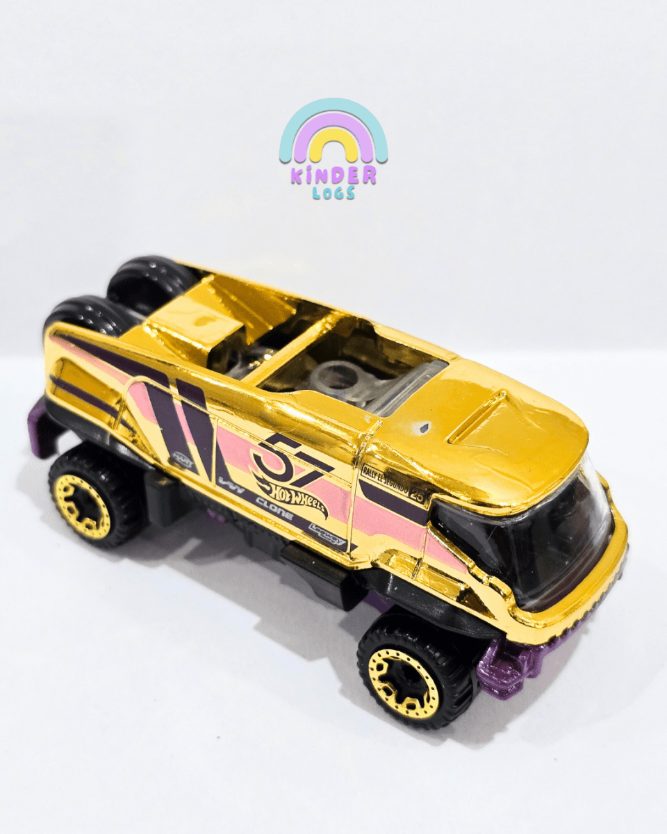 57th Anniversary Hot Wheels Baja Bison T5 - Minor Paint Issue (Uncarded) - Kinder Logs