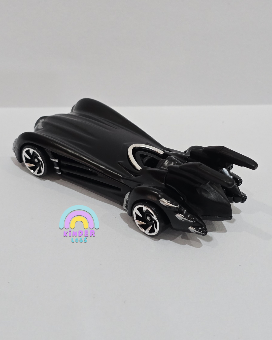 Hot Wheels Batman & Robin Batmobile - Black (Uncarded - New)