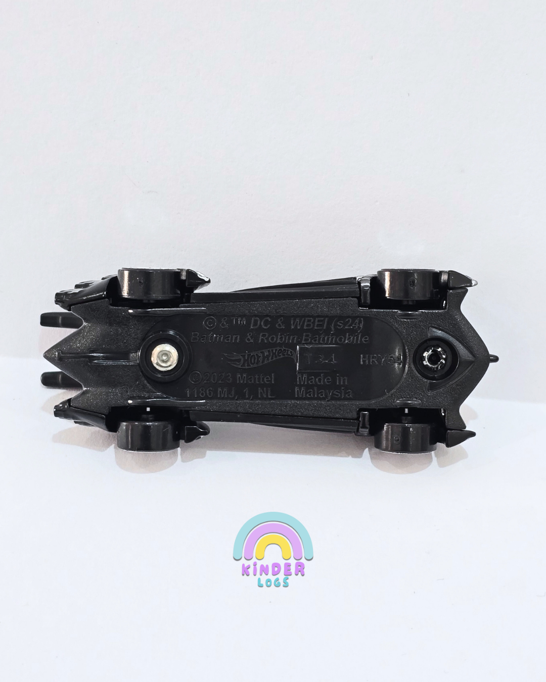 Hot Wheels Batman & Robin Batmobile - Black (Uncarded - New)