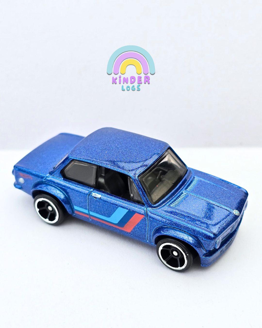 Hot Wheels BMW 2002 - Metallic Blue (Uncarded - New)