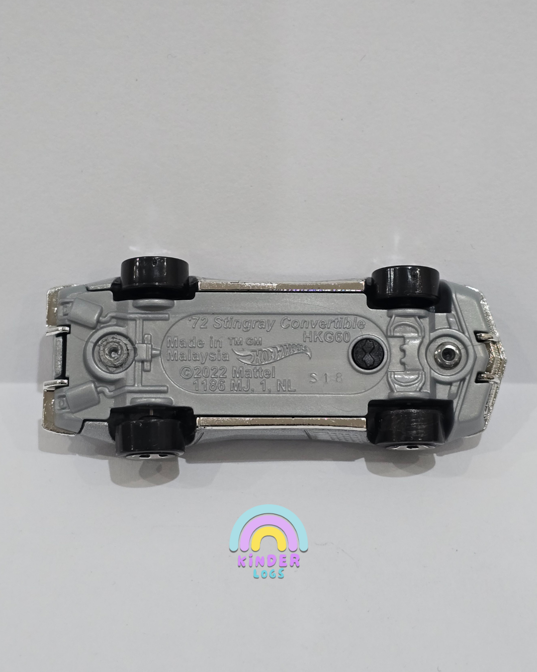 Hot Wheels 1972 Chevrolet Stingray Convertible - Silver (Uncarded - New)