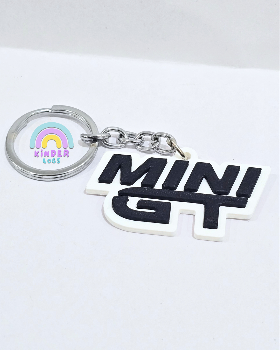3D-Printed Mini GT Logo Key Chain