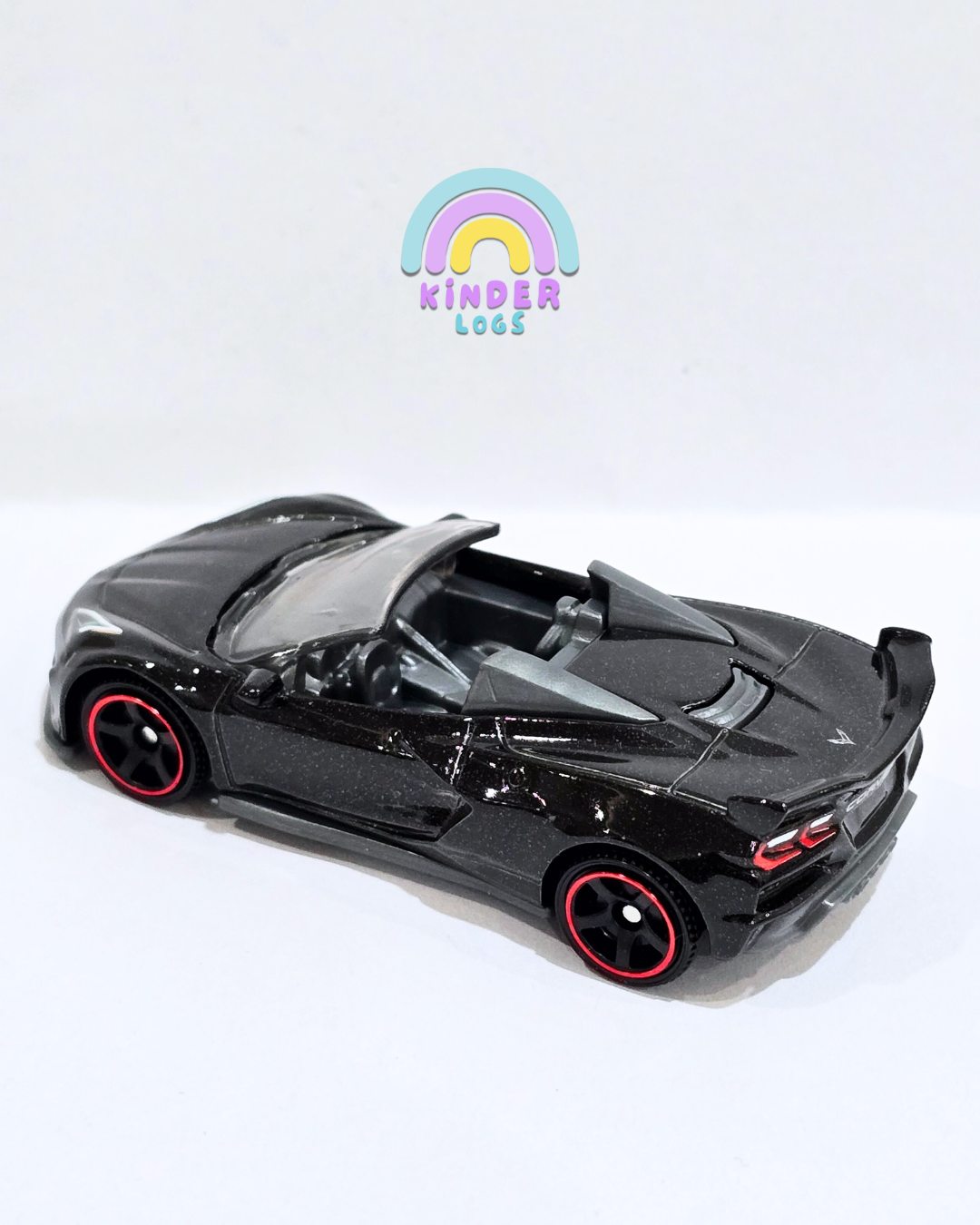 Matchbox 2023 Chevy Corvette Z06 Convertible - Black (Uncarded - New)