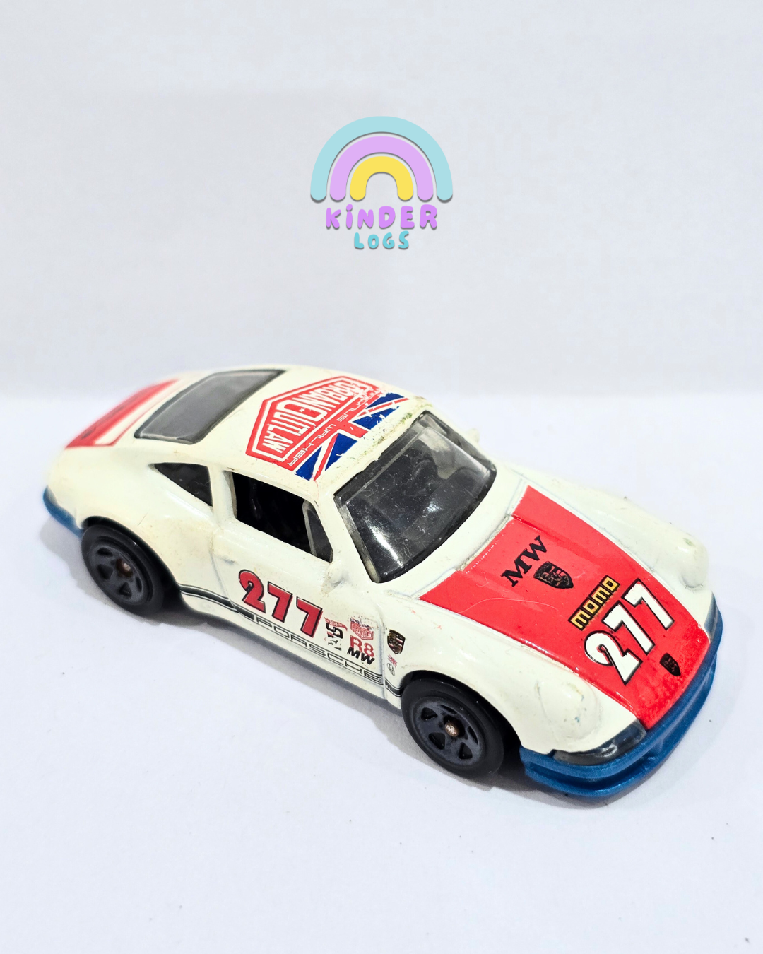 Hot Wheels 1971 Porsche 911 - White (Used Car)