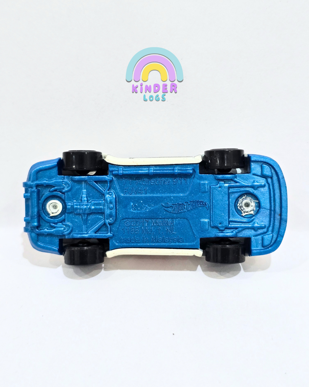 Hot Wheels 1971 Porsche 911 - White (Used Car)