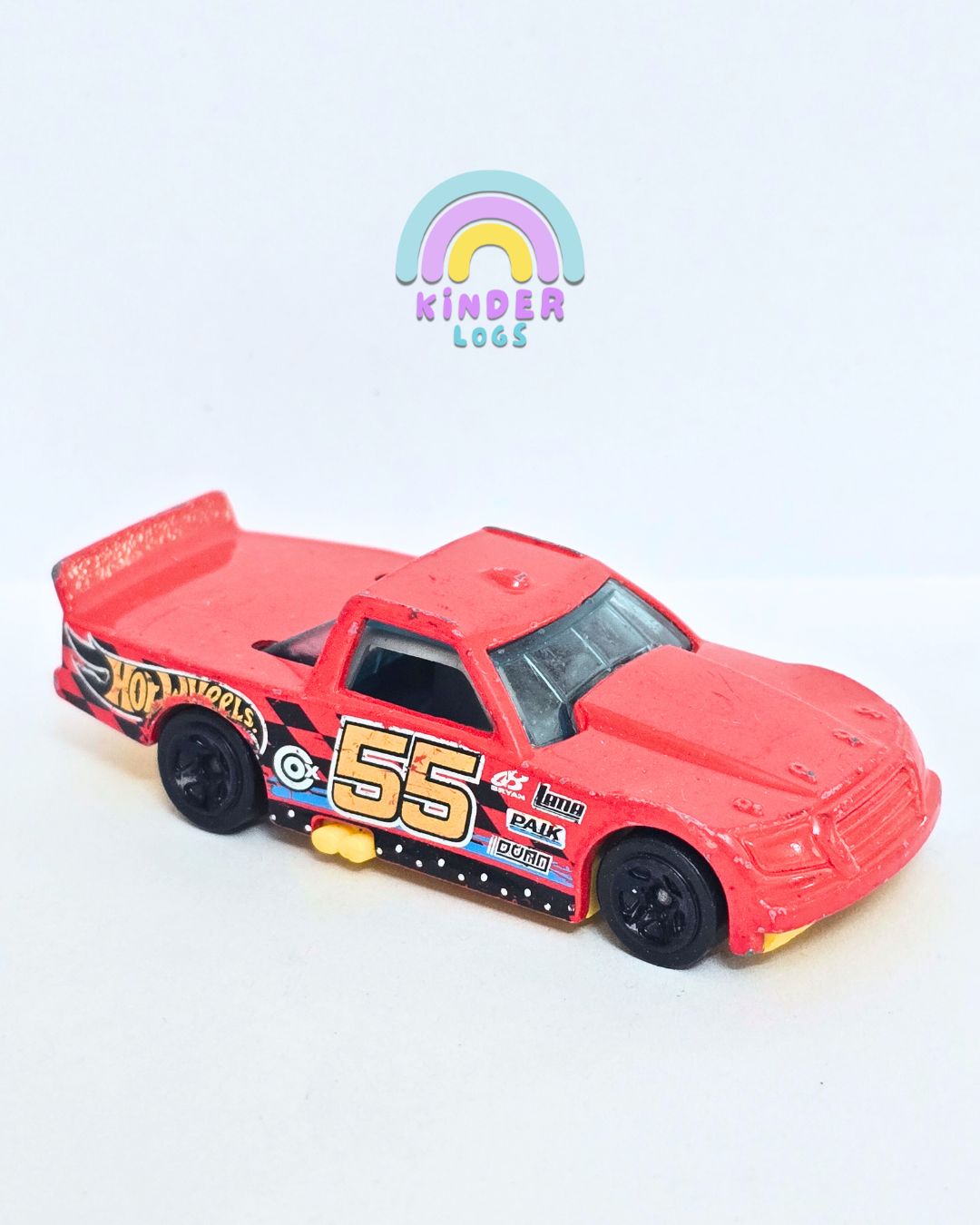 Hot Wheels Circle Trucker #55 - Red (Pre-Owned Car)