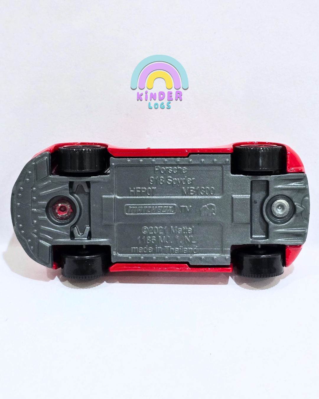 Matchbox Porsche 918 Spyder - Red (Uncarded - New)