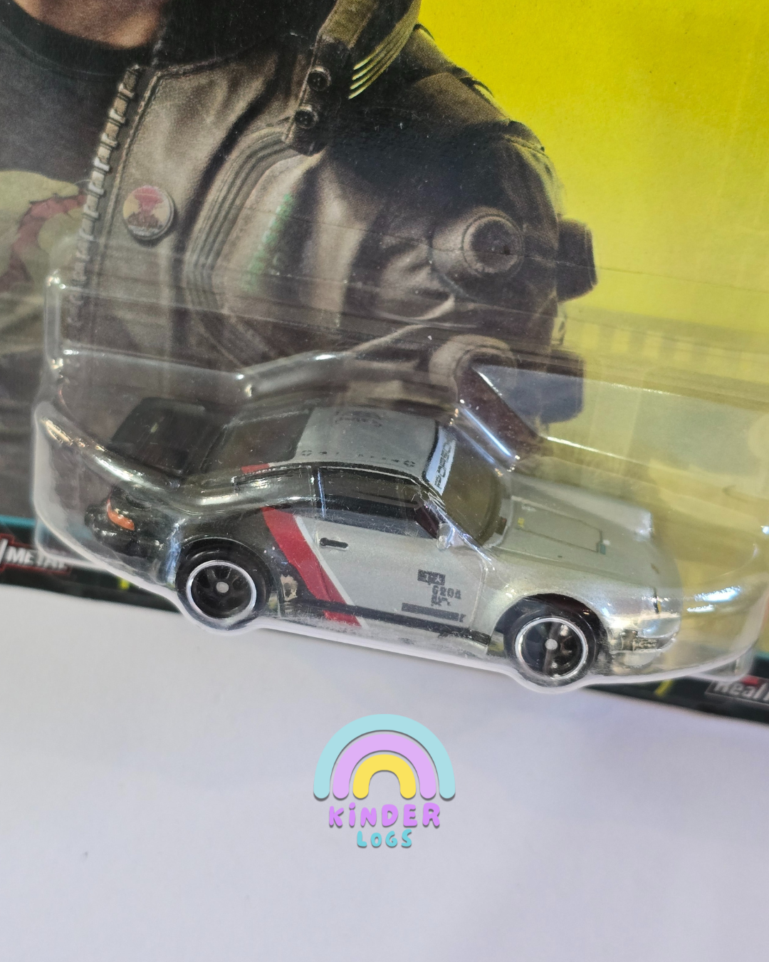 Premium Hot Wheels Cyberpunk 2077 Porsche 911 Turbo - Imported (Creased Card)