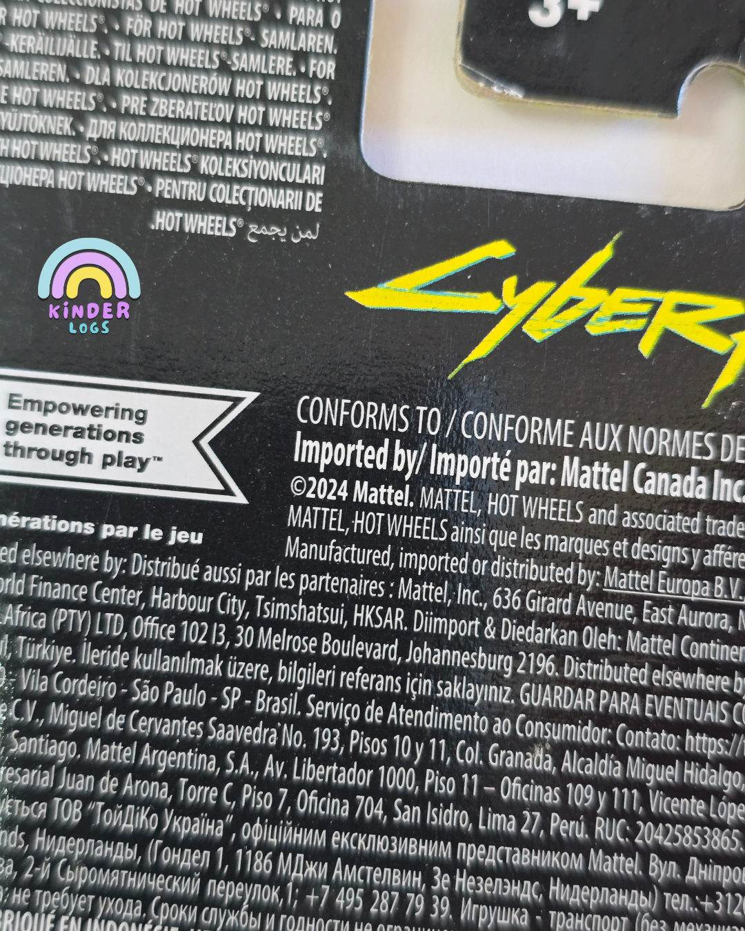 Premium Hot Wheels Cyberpunk 2077 Porsche 911 Turbo - Imported (Creased Card)
