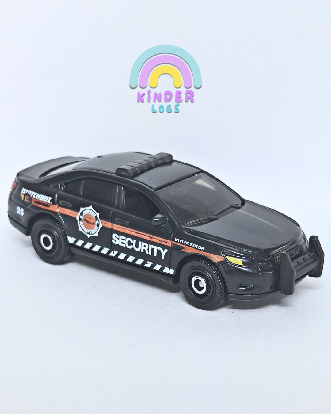 Matchbox Ford Police Interceptor - Black (Uncarded - New)