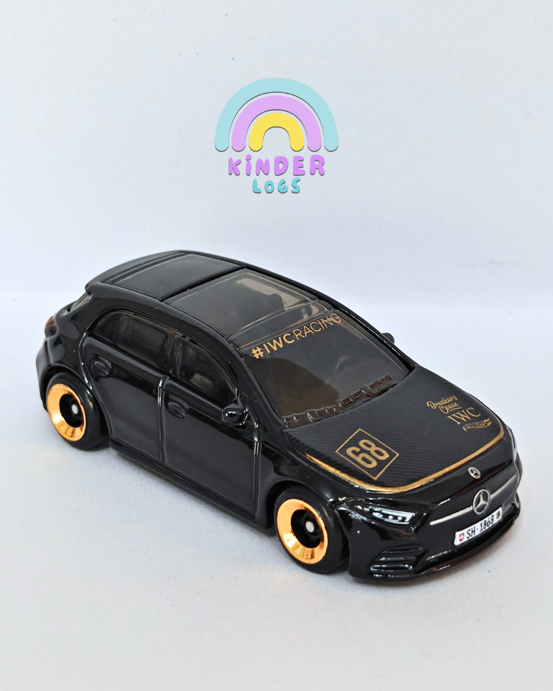 Hot Wheels 2019 Mercedes-Benz A-Class - Black (Uncarded - New)