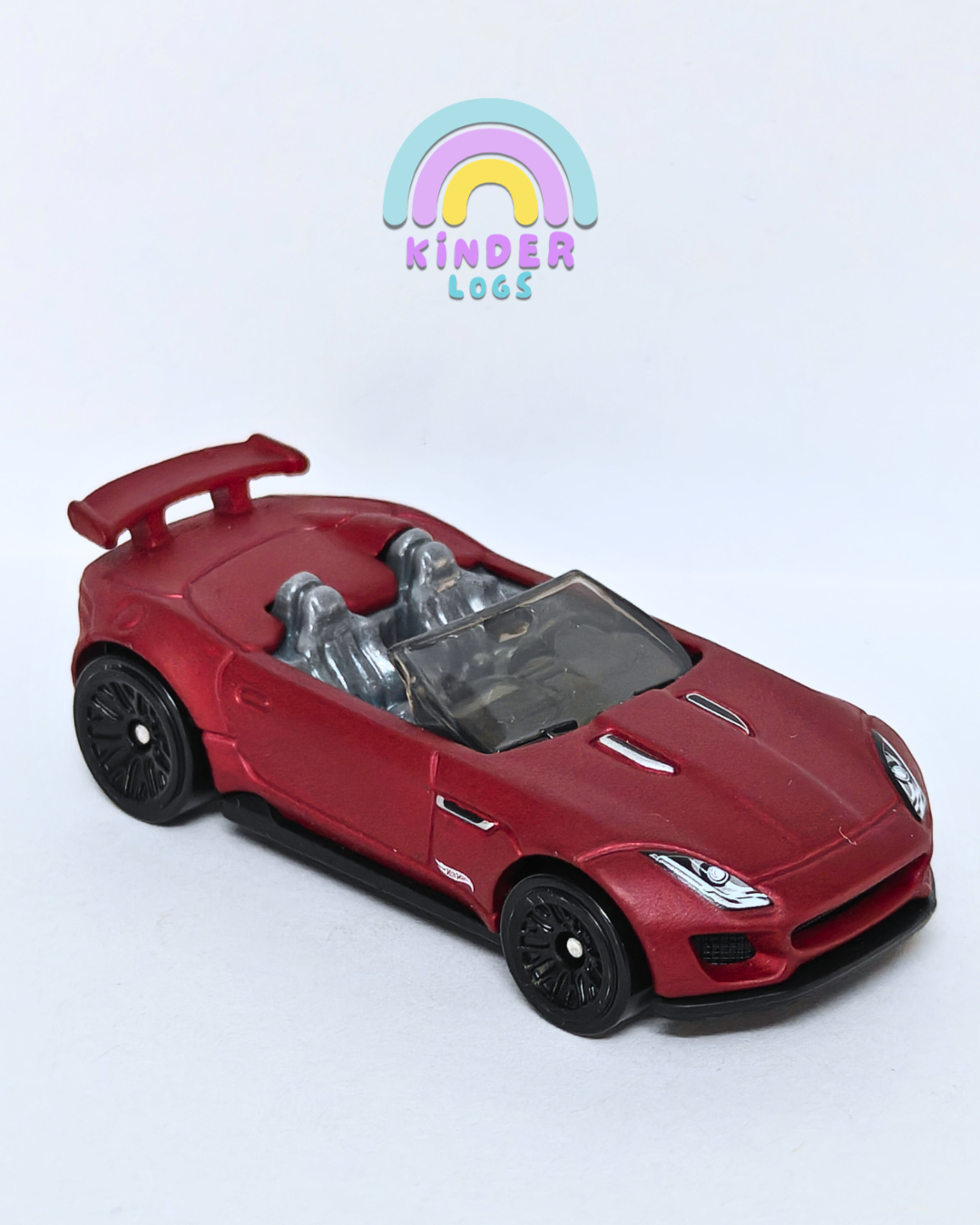 Hot Wheels 2015 Jaguar F-Type Project 7 - Matte Red (Uncarded - New)