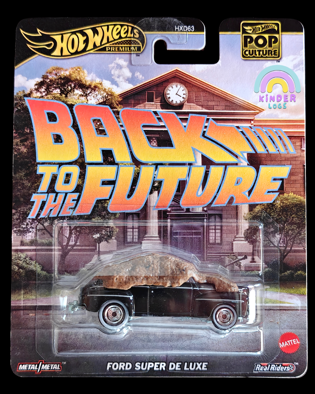 Premium Hot Wheels Ford Super Deluxe - Back to the Future (Imported)