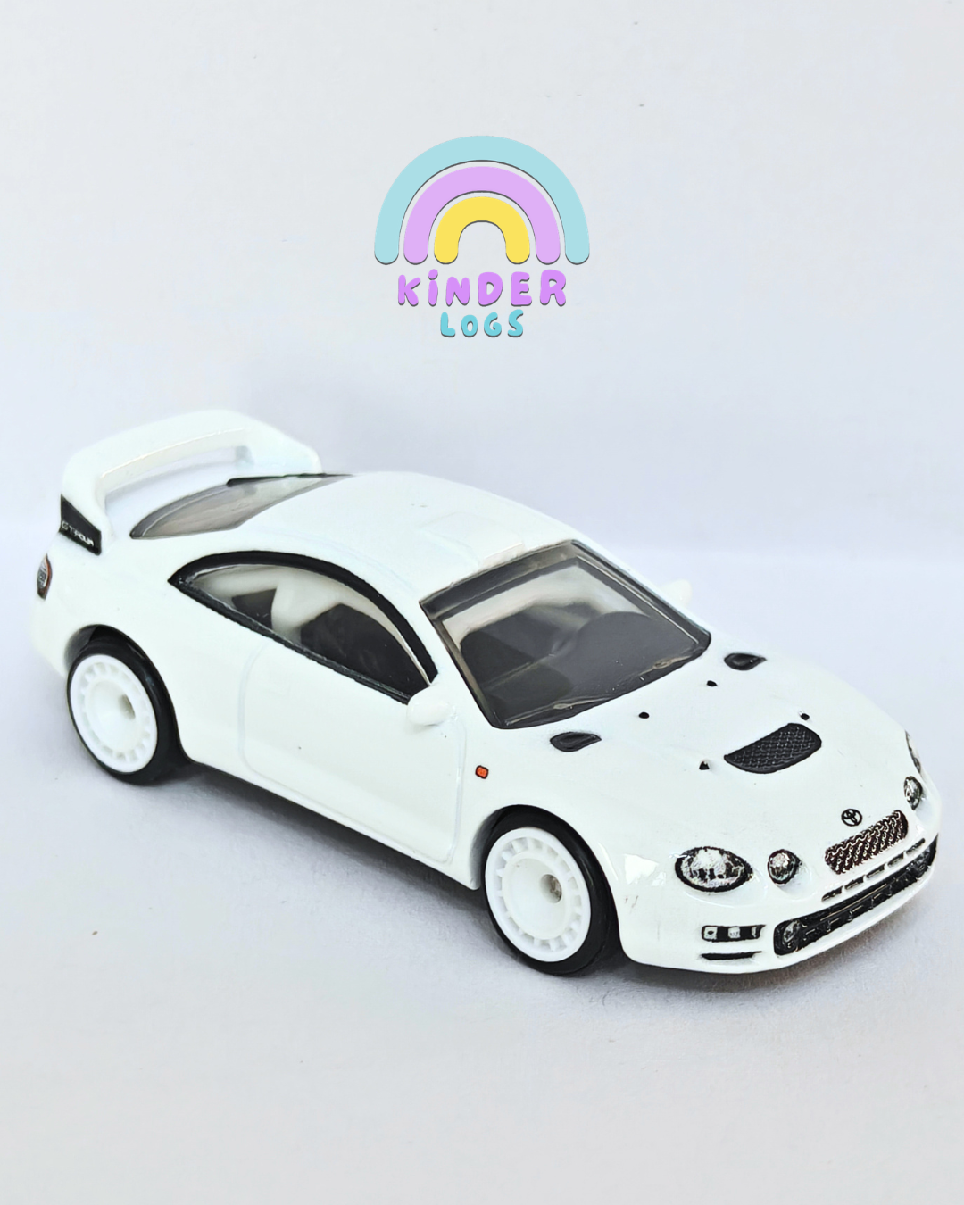 Premium Hot Wheels 1995 Toyota Celica GT-Four - White (Uncarded - New)