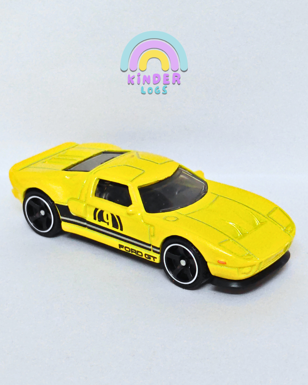 Matchbox 2005 Ford GT - Yellow (Uncarded - New)