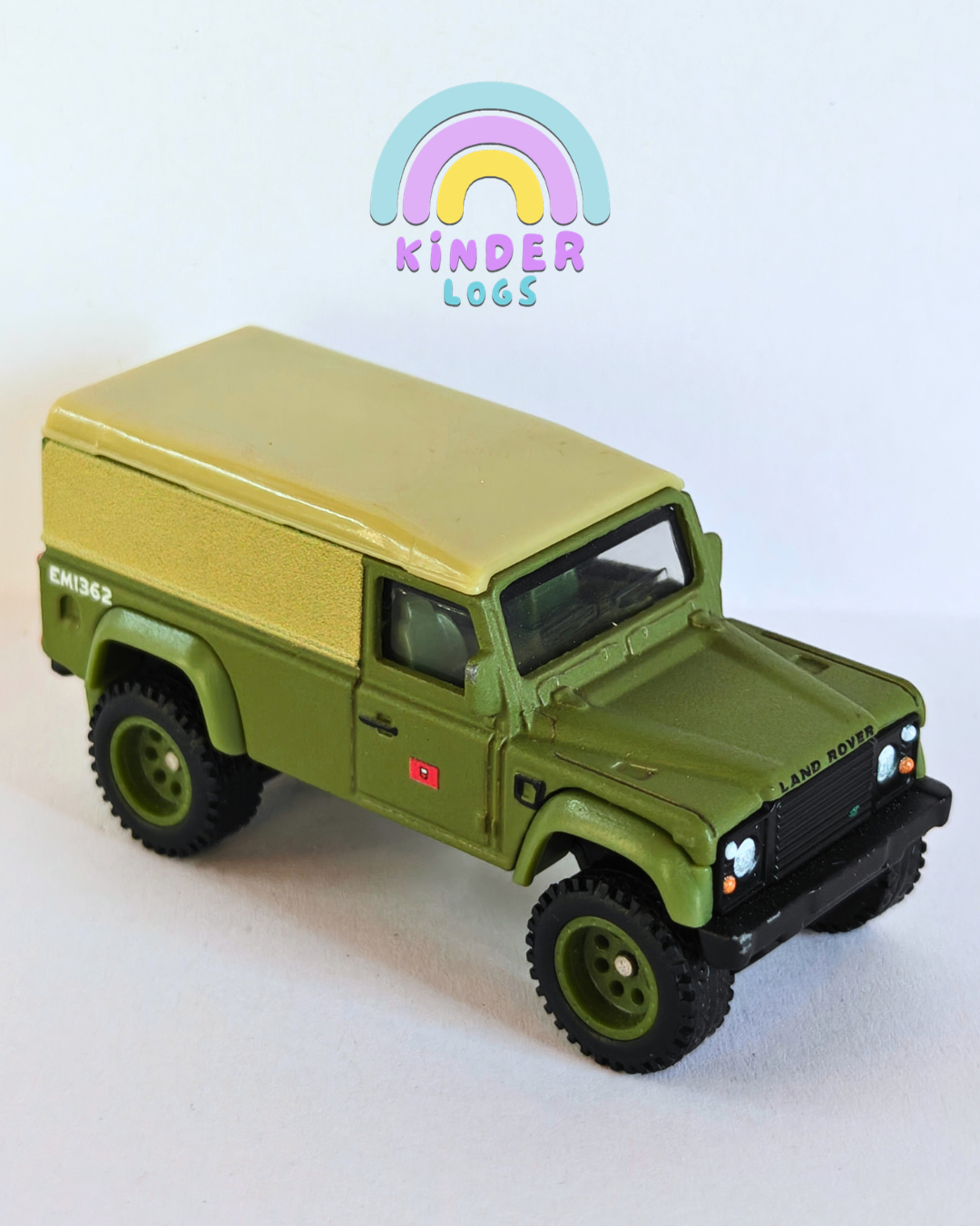 Premium Hot Wheels Land Rover Defender 110 - Green (Uncarded - New)