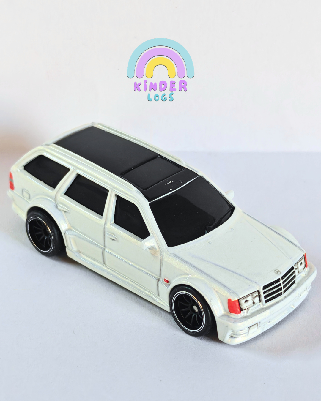 Premium Hot Wheels Mercedes-Benz E36 AMG - White (Minor Paint Issue)