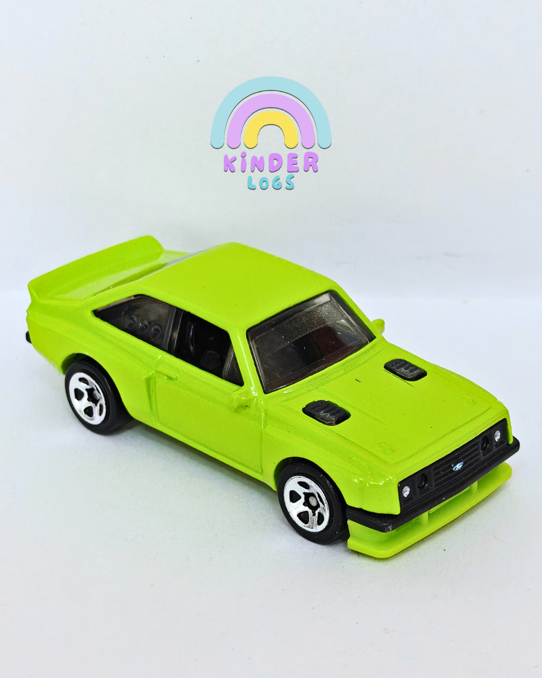 Hot Wheels Ford Escort RS2000 - Green (Uncarded - New)